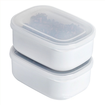 Cutie de congelator cu compartimente pentru carne, din plastic alimentar, dimensiune mică