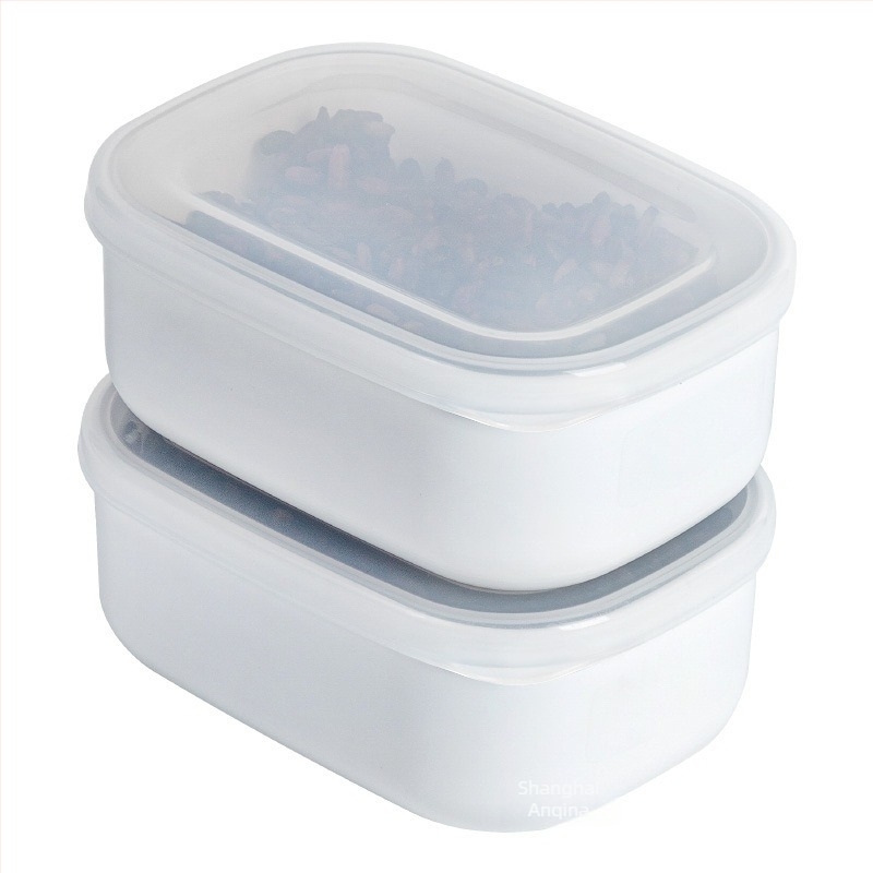 Cutie de congelator cu compartimente pentru carne, din plastic alimentar, dimensiune mică
