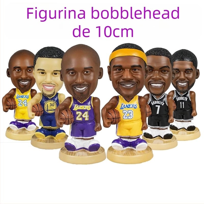 Figură bobblehead de baschet – rășină, personalizare la cerere; potrivită pentru afișări în mișcare; sport: baschet