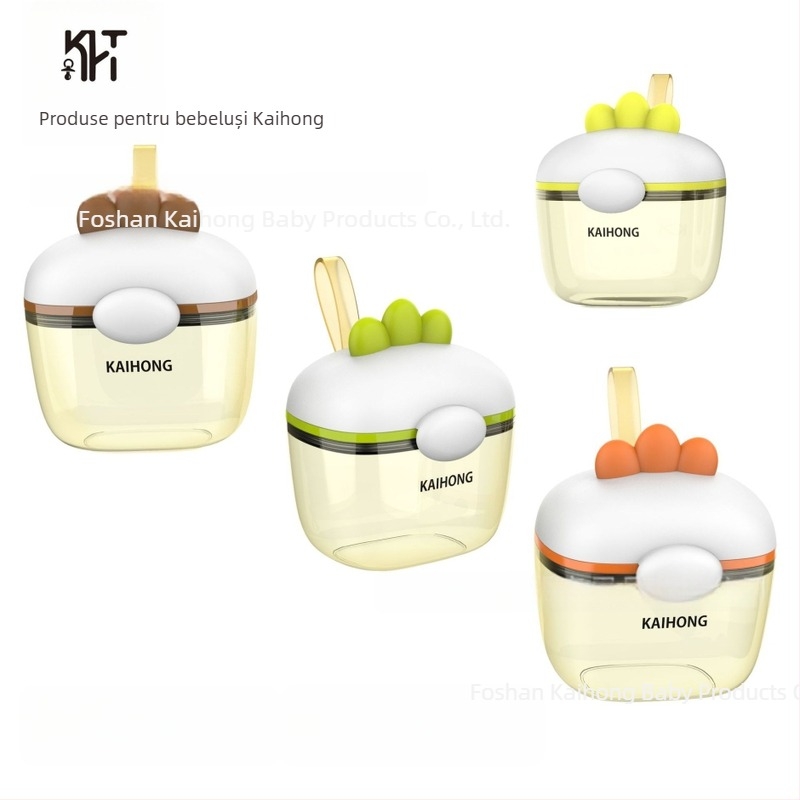 Cutie PPSU pentru lapte de bebeluș, portabilă, cu compartimente duble, sigilată și rezistentă la umiditate, potrivită de la naștere până la 3 ani