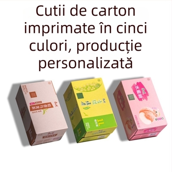 Cutie din carton kraft ondulat, personalizată, grosime 3, carton standard; potrivit pentru logistică și ambalare alimentară
