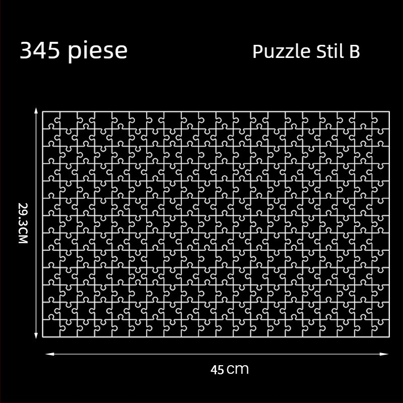 Puzzle 3D din acril transparent, 49 de piese, pentru asamblare DIY
