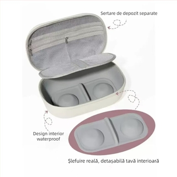 Carcasă EVA pentru pompă de sân, model 35919, confecționată prin presare la cald și cusut, material EVA, capacitate de încărcare până la 5 kg