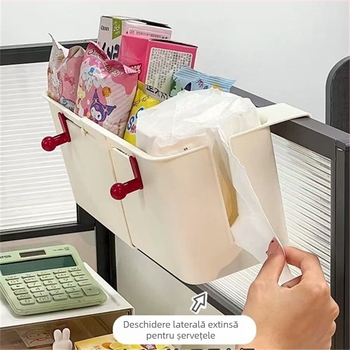 Cos de depozitare suspendat pentru pătuț, model Telescopic XL, material plastic, origine Taizhou, set 10 bucăți