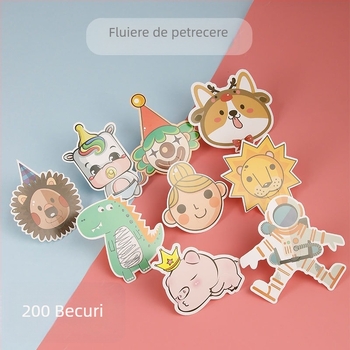  Fluier pentru copii cu dragon drăguț, jucărie telescopică (Categorie: Fluier; Material: Altul; Cod produs: Cx-yunqie; Ambalaj: 50 buc; Imprimare logo: Nu)