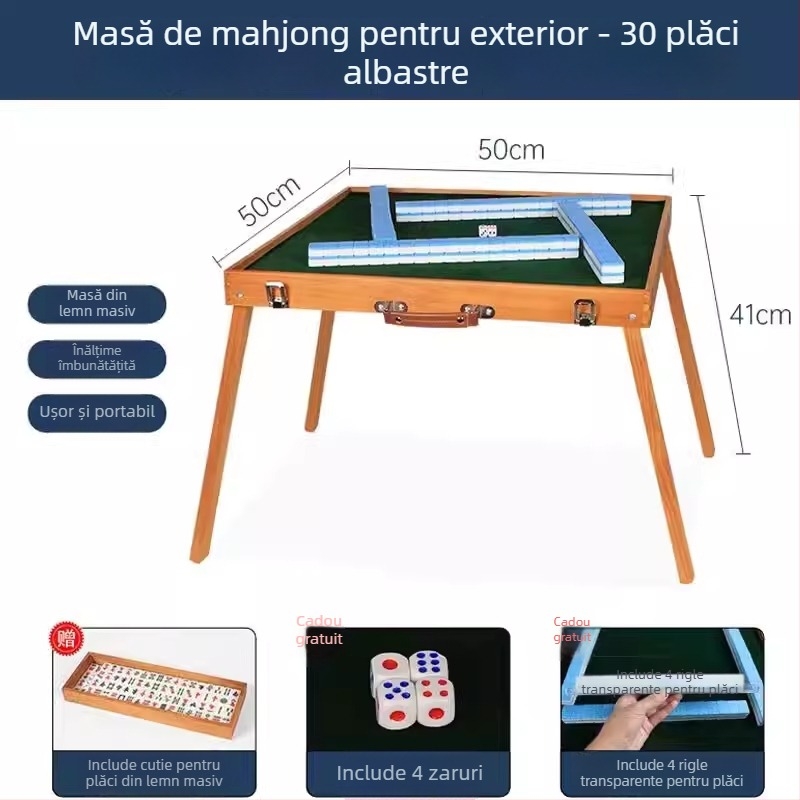 Piese mini Mahjong cu litere și cuvinte în engleză, ediție Pinyin pentru dezvoltarea gândirii copiilor