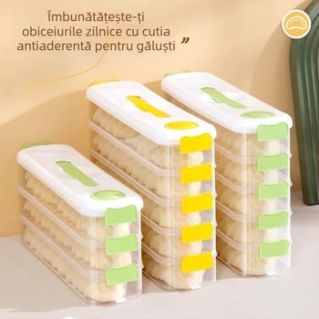 Cutie din plastic pentru găluște, stil modern minimalist, fără marcă privată autorizată, Xinran daily necessities