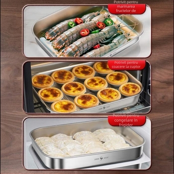 Cutie congelator pentru găluțe, calitate alimentară, oțel inoxidabil 316, THGJ-014, stil simplu