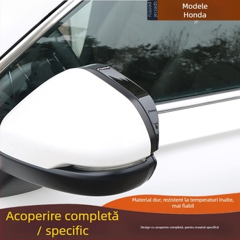 Protecție de ploaie pentru oglinda retrovizoare pentru Honda Civic, CR-V, Lingpai și Accord | Material: ABS plastic de inginerie | Adeziv 3M | Montaj fără găuri | Model BT00099