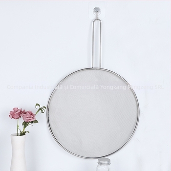 Filtru de ulei din oțel inoxidabil cu capac anti-explozie | Mingzeng, stil modern minimalist, logo imprimat, procesare personalizată