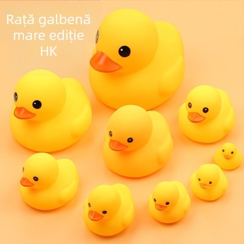 Jucărie de baie — rață pentru bebeluși, PVC, funcție pescuit, joc cu apă, ambalaj cutie colorată, pentru 0-3 ani, certificare 3C 2021152202035066