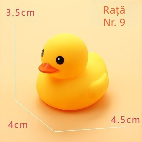 Jucărie de baie — rață pentru bebeluși, PVC, funcție pescuit, joc cu apă, ambalaj cutie colorată, pentru 0-3 ani, certificare 3C 2021152202035066