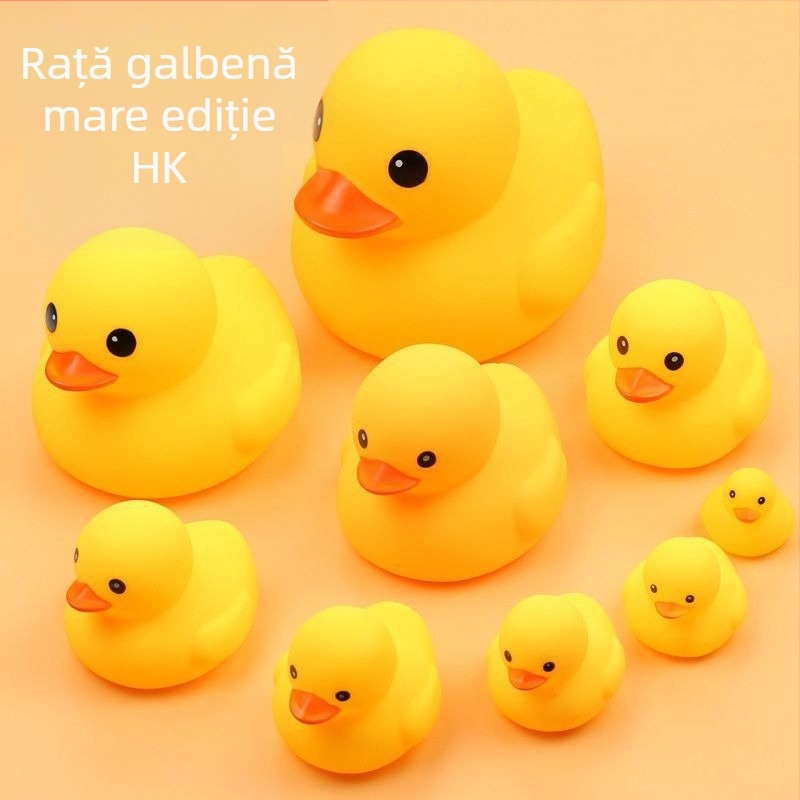 Jucărie de baie — rață pentru bebeluși, PVC, funcție pescuit, joc cu apă, ambalaj cutie colorată, pentru 0-3 ani, certificare 3C 2021152202035066