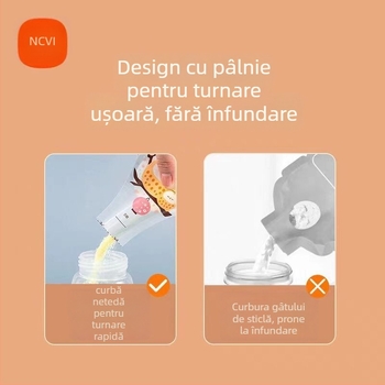 Xinbei Pungă de depozitare a laptelui praf, 30 buți, Model 9163, PET+PE