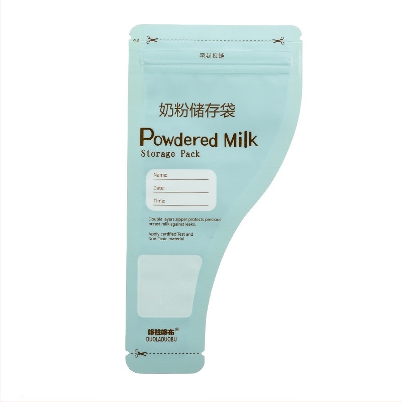 Doraemon Pungă pentru Lapte Praful – Material PP, 10 buc., Potrivită pentru sugari peste 3 luni, Pungă de depozitare pentru lapte praf