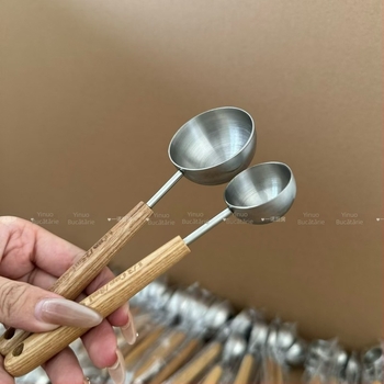 Lingură de măsurare din oțel inoxidabil 304, pentru lapte praf și cafea, măsurare precisă, model cu desen animat, pentru adulți