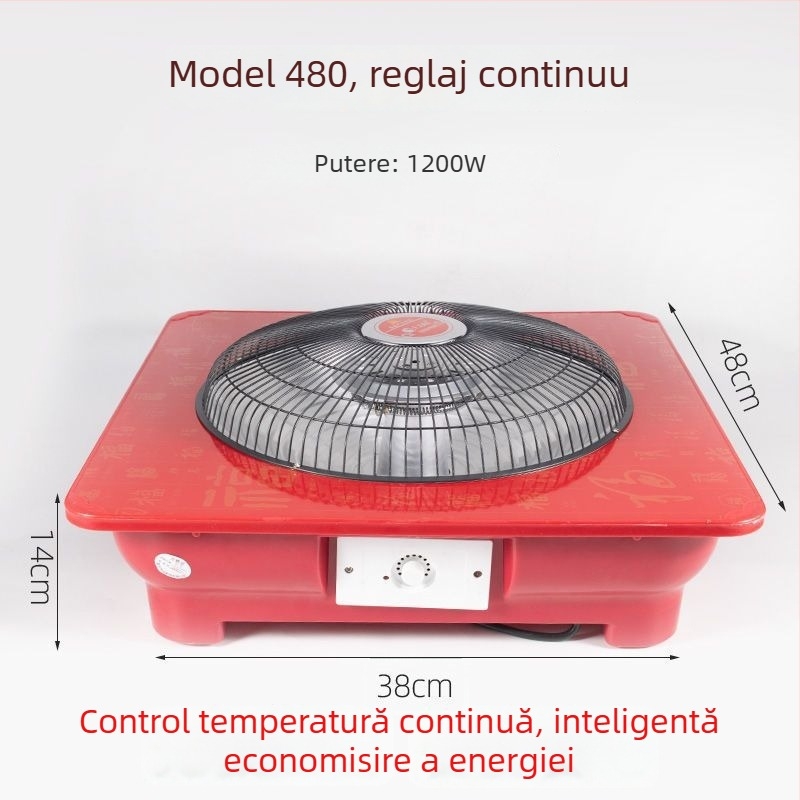 Încălzitor pentru picioare – încălzitor electric cu priză, 220V, 50W, economie de energie, pentru birou și cămin