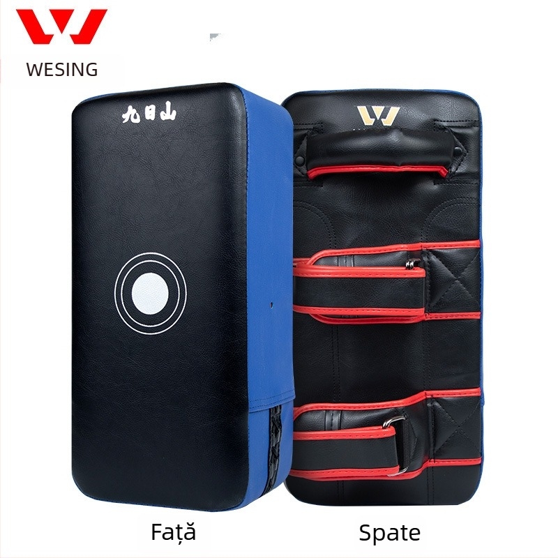 Țintă pentru picior din PU pentru antrenament Sanda, Muay Thai și Taekwondo — țintă pătrată, greutate 1 kg