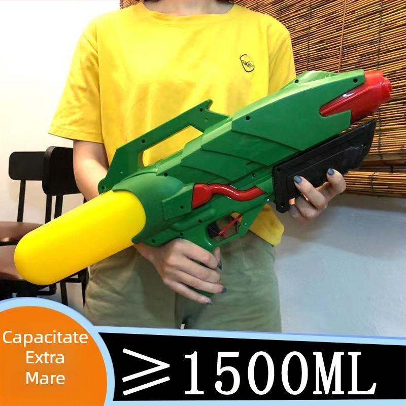 Puști de apă pentru copii — plastic, capacitate 2800 ml, ambalaj PP, potrivit pentru copii 7–14 ani