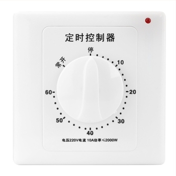 Timer mecanic de 60 minute pentru pompă de apă, 220V, montaj tip 86