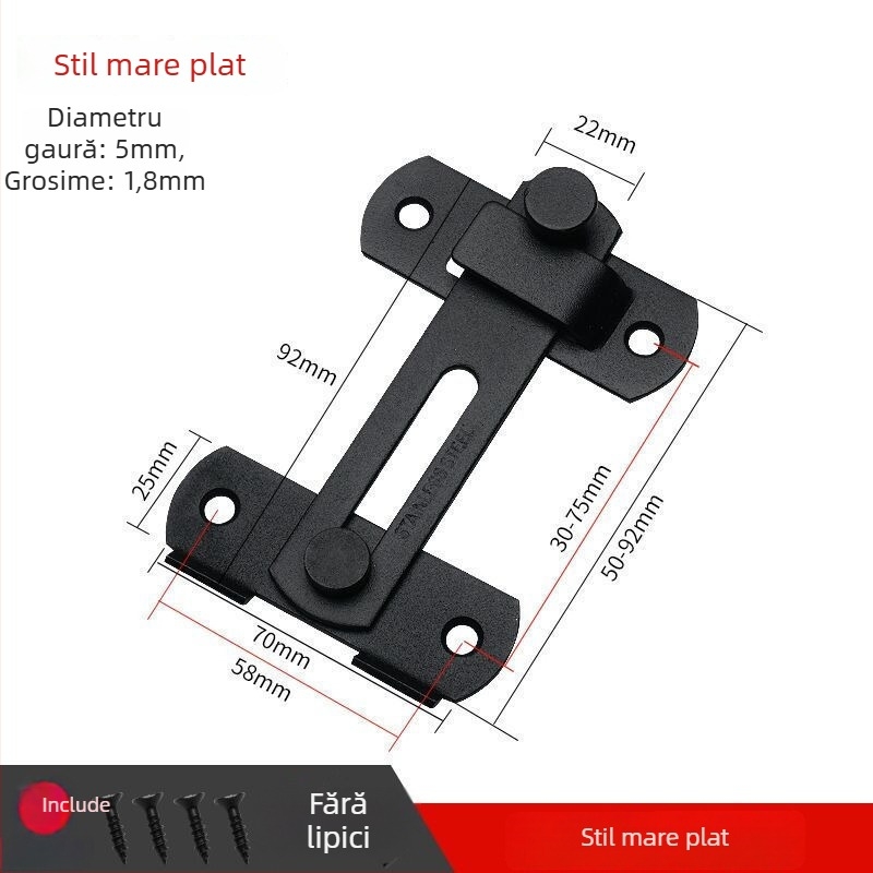 Încuietoare de ușă tip fluture – Brand Unique – Stil modern simplu