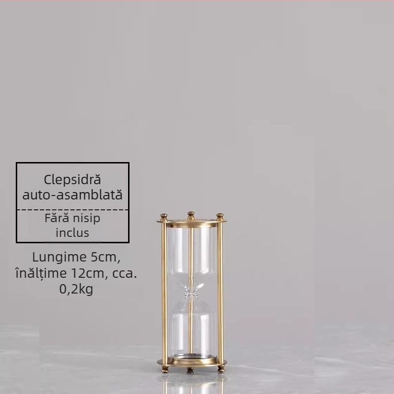 YIECGY Clepsidră din aliaj de zinc – turnat, ornament de agățat