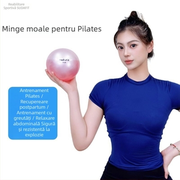 Minge de Pilates pentru antrenamentul mușchilor pelvieni – minge moale, umplută cu apă, din PVC, pentru reabilitare postpartum