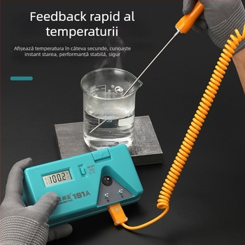 BY191A Tester de temperatură pentru vârful lipitorului, sudură, termometru multifuncțional pentru cuptor de cositor