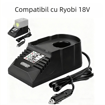 Rich core încărcător mini-portabil de baterii pentru Makita, Miwochi, DeWalt, Black & Decker și Hans - 18V 1.5A, intrare AC 110–230V