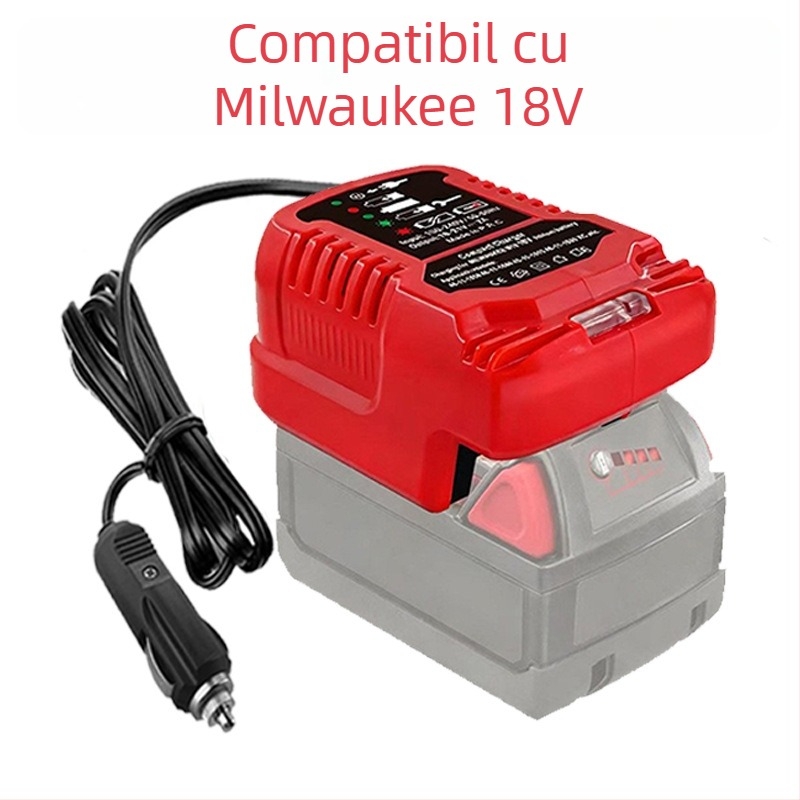 Rich core încărcător mini-portabil de baterii pentru Makita, Miwochi, DeWalt, Black & Decker și Hans - 18V 1.5A, intrare AC 110–230V