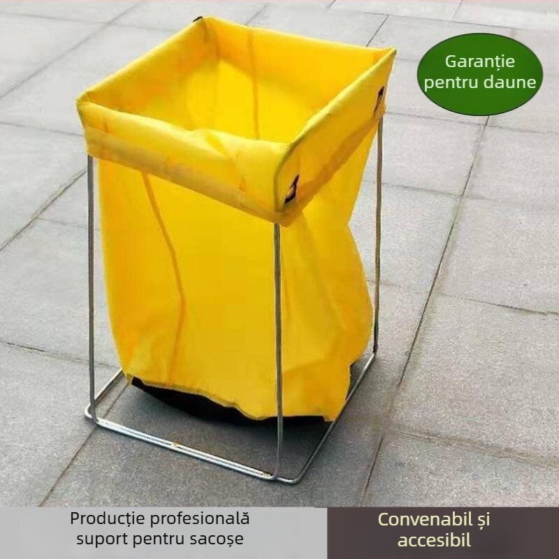 Raft pentru ambalare expres cu cadru de susținere pentru pungi — construcție metalică