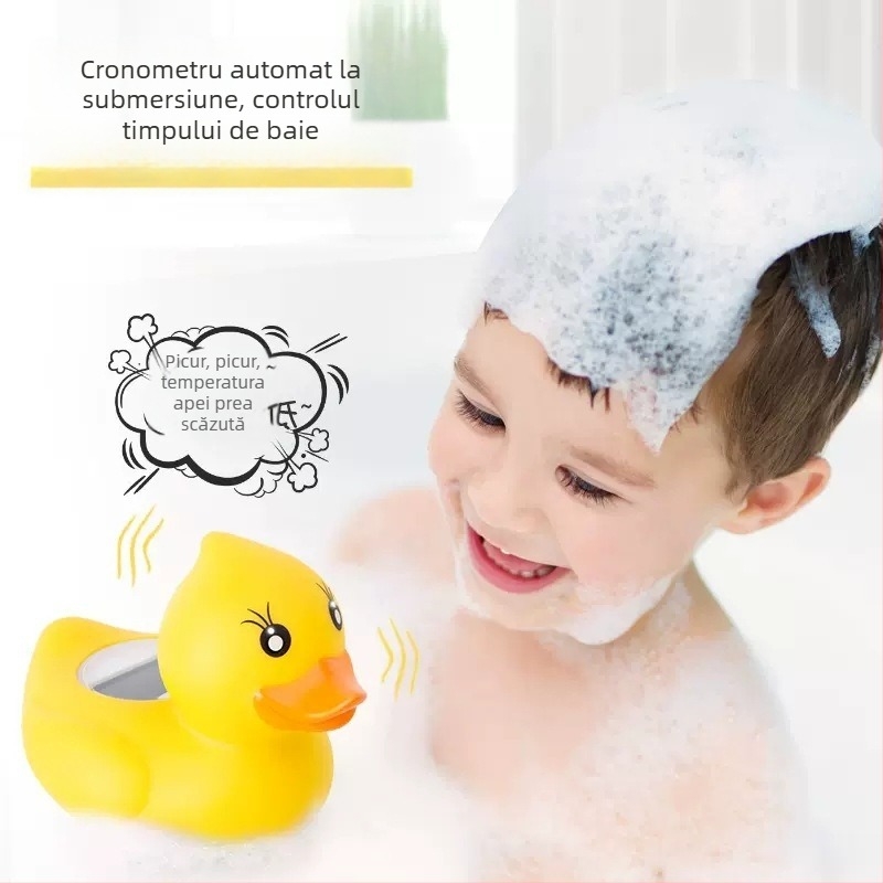 Termometru de apă pentru baie pentru bebeluți – design caricatură, termometru electronic pentru baie, pentru nou-născuți, model TH158, brand Sanywun/Sanyin