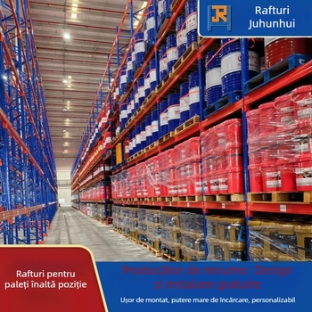 Rafturi de depozitare grele cu structură cu grind, oțel Q235B, grosime grind 1,5, grosime plăci 0,3–2,0, grosime coloane ajustabilă