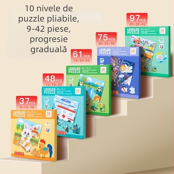 Puzzle plat – Hârtie, personalizabil conform desenelor, pentru copii 4-6 ani, Origine Zhejiang