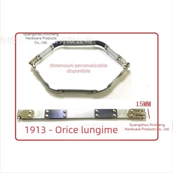 Clip pentru gura genții — oțel mangan, design cu clipsă de buzunar, accesorii pentru genți, personalizabil de Letter City