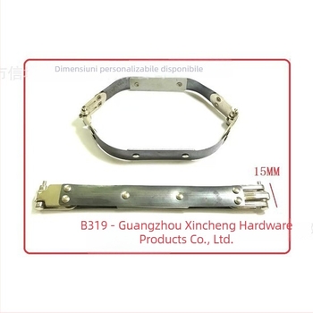 Clip pentru gura genții — oțel mangan, design cu clipsă de buzunar, accesorii pentru genți, personalizabil de Letter City