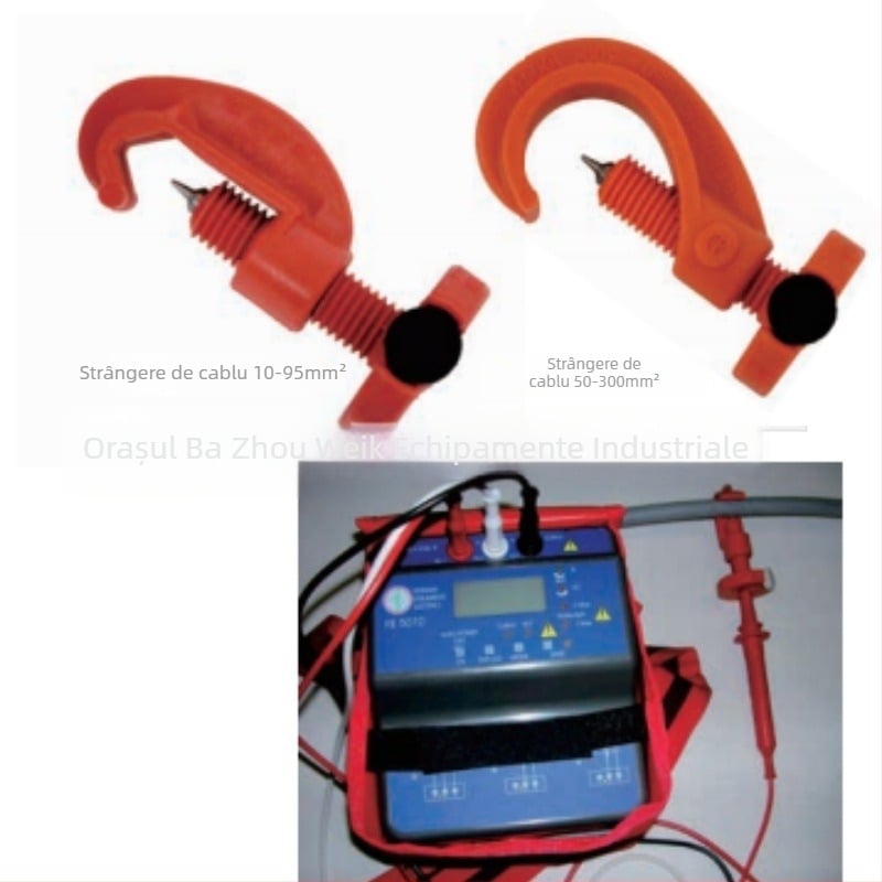 Clema terminală prin gaură – tester de tensiune pentru lucru sub tensiune, Wienke Power Construction