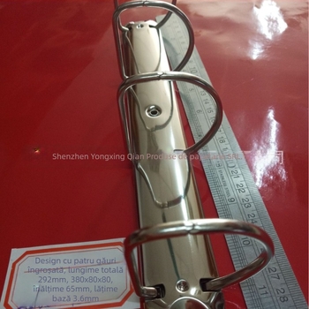 Clește pentru găuri cu 4 găuri, clips metalic cu nituri, instrument portabil de perforare pentru imprimare și legare