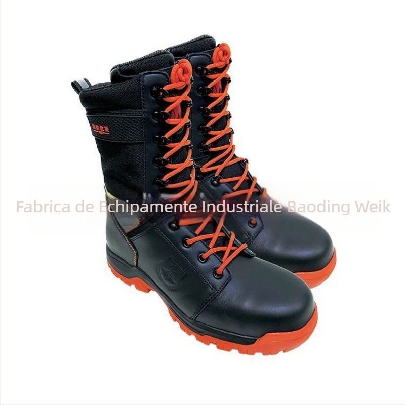 Ghete de pompieri forestieri cu vârf din oțel, protecție anti-perforație și rezistență la foc – Weinke Forest Fire Protection model, origine Hebei