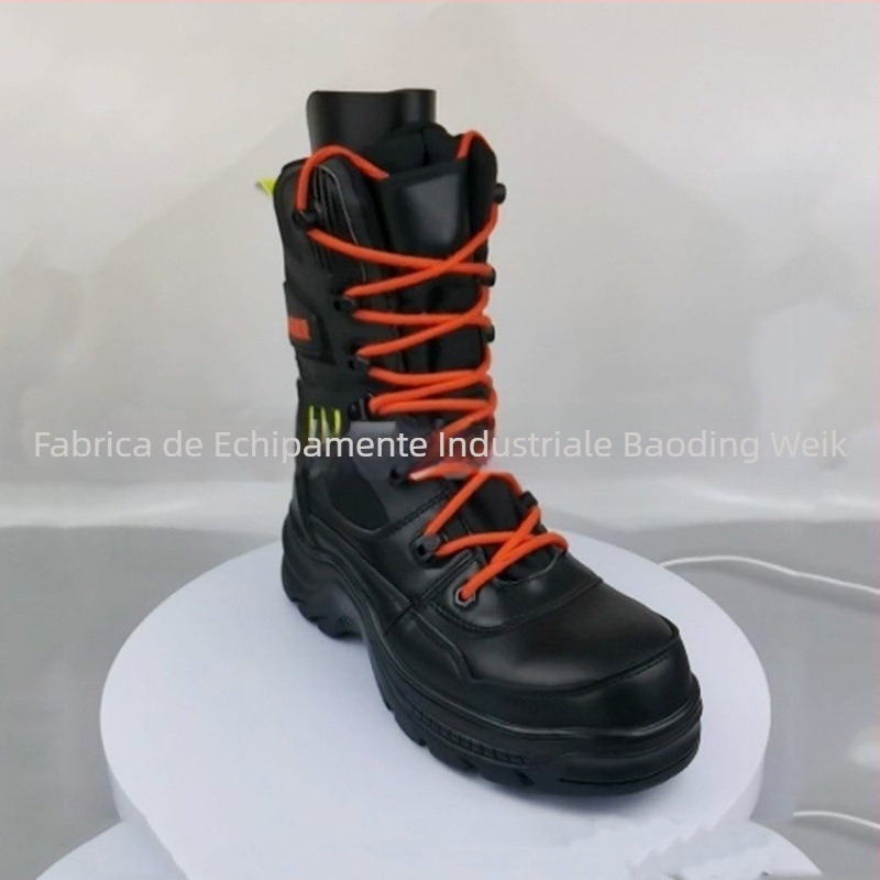 Ghete de pompieri forestieri cu vârf din oțel, protecție anti-perforație și rezistență la foc – Weinke Forest Fire Protection model, origine Hebei