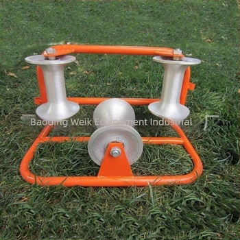 Wienke Cărămidă Electrică de Construcții cu Roți Din Aluminiu, Cărămidă Colț cu Trei Roți, pentru Cablu de Pământ în Lucrări Sub tensiune