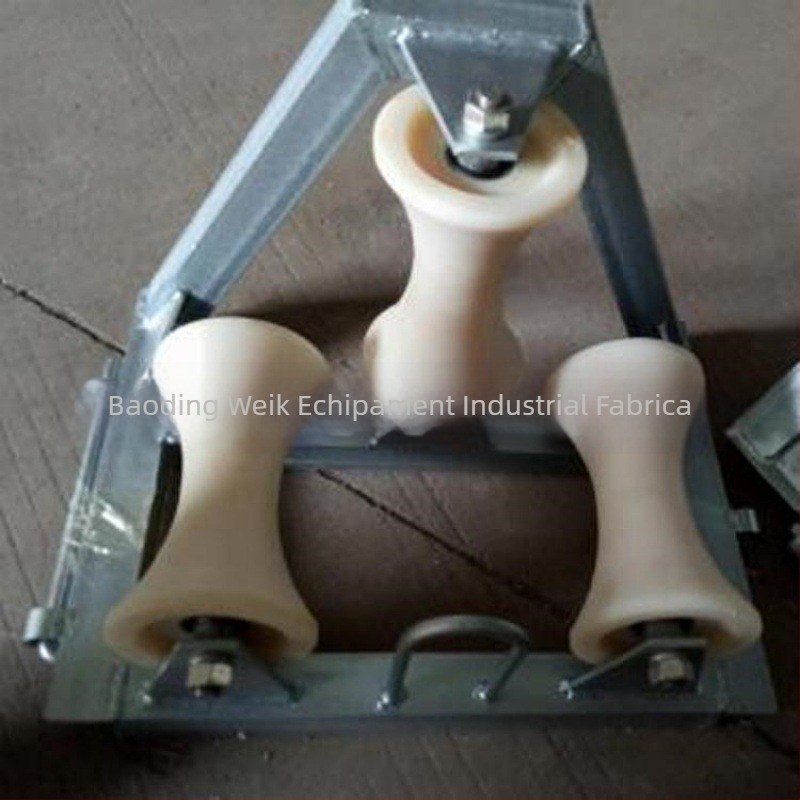 Wienke Cărămidă Electrică de Construcții cu Roți Din Aluminiu, Cărămidă Colț cu Trei Roți, pentru Cablu de Pământ în Lucrări Sub tensiune