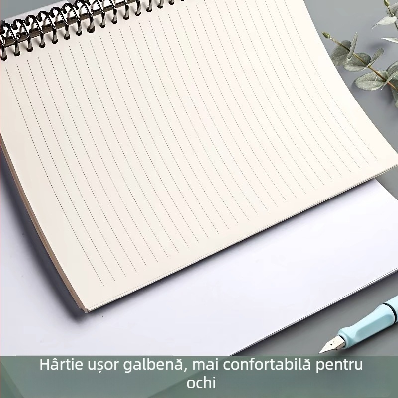 Autonomy Refill pentru caiet cu găuri — 60 de foi, găuri 20–26, hârtie 80 g, pagini cu grilă