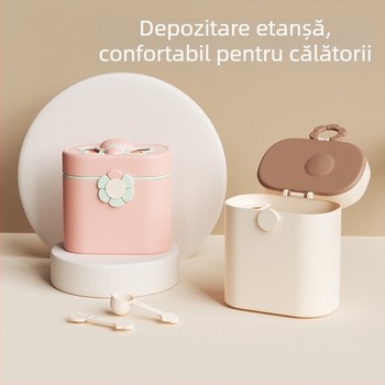 Cutie pentru lapte praf de bebeluși - cu design cu două straturi, potrivită de la naștere până la 3 ani, marcă Other