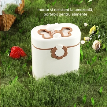 Cutie pentru lapte praf de bebeluși - cu design cu două straturi, potrivită de la naștere până la 3 ani, marcă Other