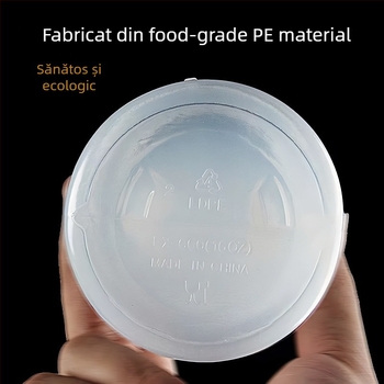 Sticlă pentru sos din plastic alimentar, duză îngroșată, pentru uz comercial