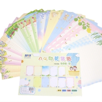 A4 hârtie de scris imprimată – Huiyang, hârtie din pulpă de lemn, stil: hârtie de scris imprimată, fără logo, fără personalizare