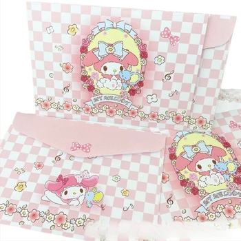 Set de hârtie pentru scrisori și plicuri cu ferestre, cadou romantic scris de mână pentru Ziua Îndrăgostiților, Model Nr. 3/b6, hârtie