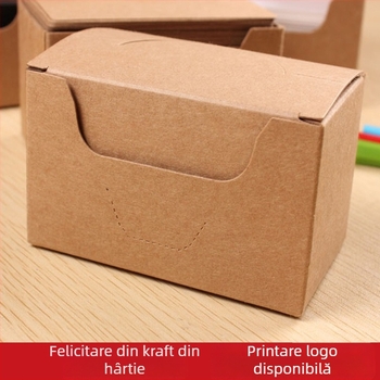 Carduri pentru cuvinte goale, 100 buc., 350 g/mp, DIY, colțuri rotunjite