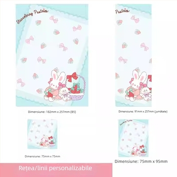 Star Page 001 caiet de notițe desenat cu pagini detașabile, logo personalizabil și serviciu de personalizare